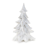 Glittered pine tree (set of 3)