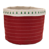 Fabric pine tree pot cover (set of 2)