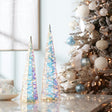Iridescent-led-tree-(set-of-2)-Decorative-Objects
