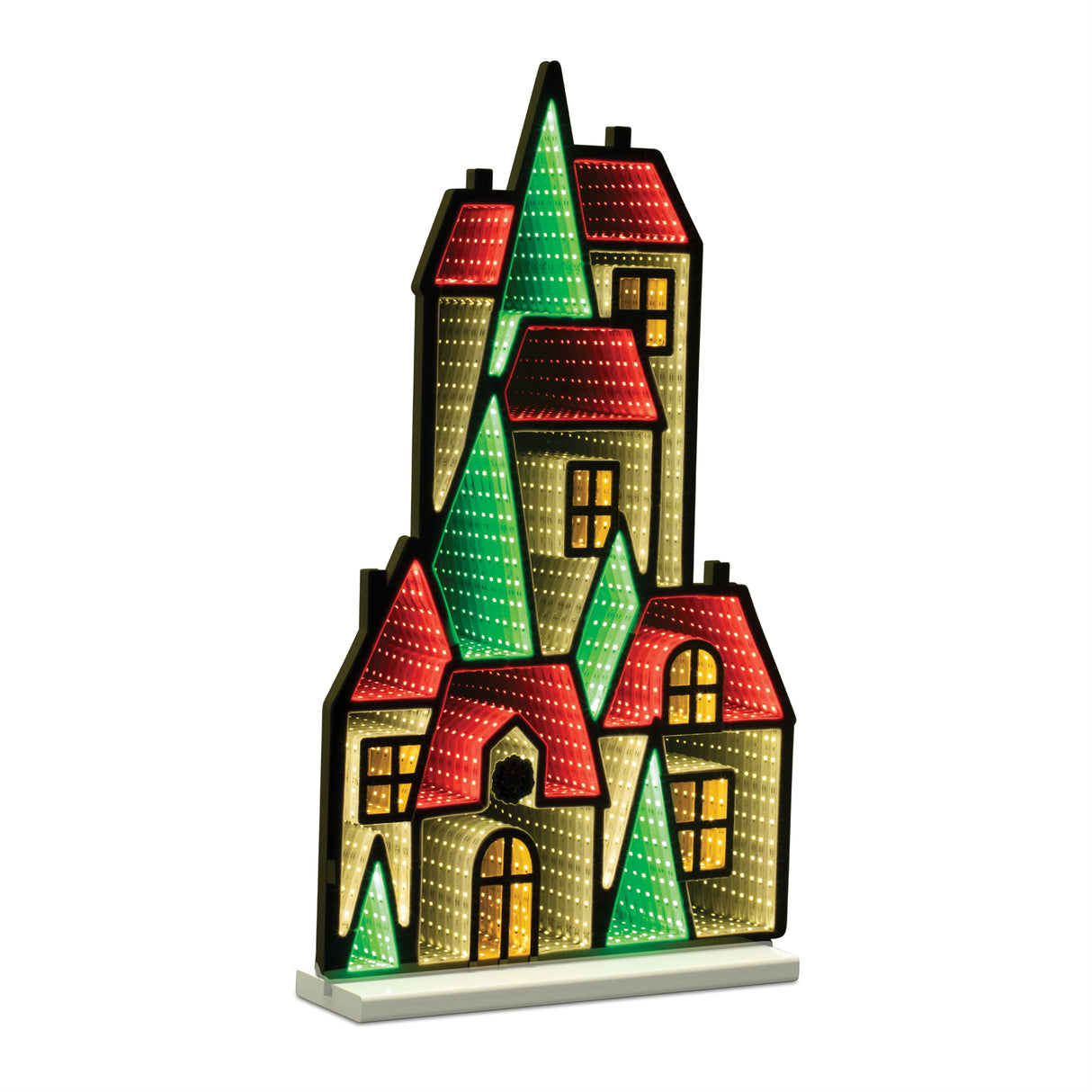 Winter village ekkolight 28"h