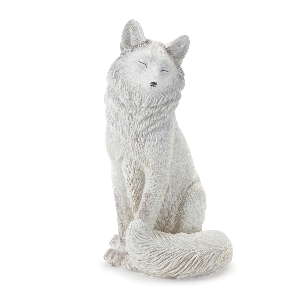 Winter fox figurine (set of 2)