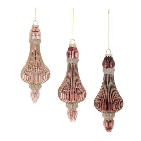 Ribbed-glass-drop-ornament-(set-of-6)-Christmas-Ornaments