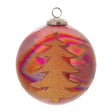 Tree-etched-ball-ornament-(set-of-4)-Christmas-Ornaments