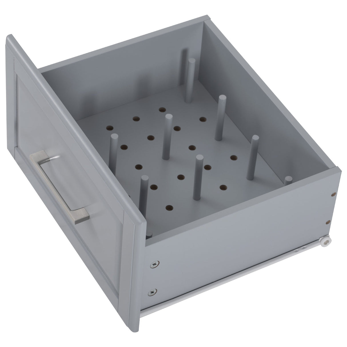 K&K Kitchen Island with Storage Tilt Trash Can Cabinet