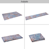 Naar area rug 3x5, washable rug, low-pile, non-slip, non-shedding, foldable, kid & pet friendly - area rugs for living room, bedroom, kitchen, dining room rug - perfect gifts, (yellow, 3' x 5')