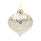 Beaded glass ornament (set of 12)