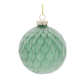 Frosted Glass Ball Ornament (Set of 12)