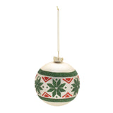 Nordic glass ball ornament (set of 6)