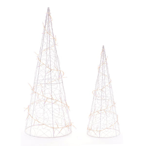 Multicolor LED Tree (Set of 2)