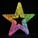 Multicolor led star 22.5"h