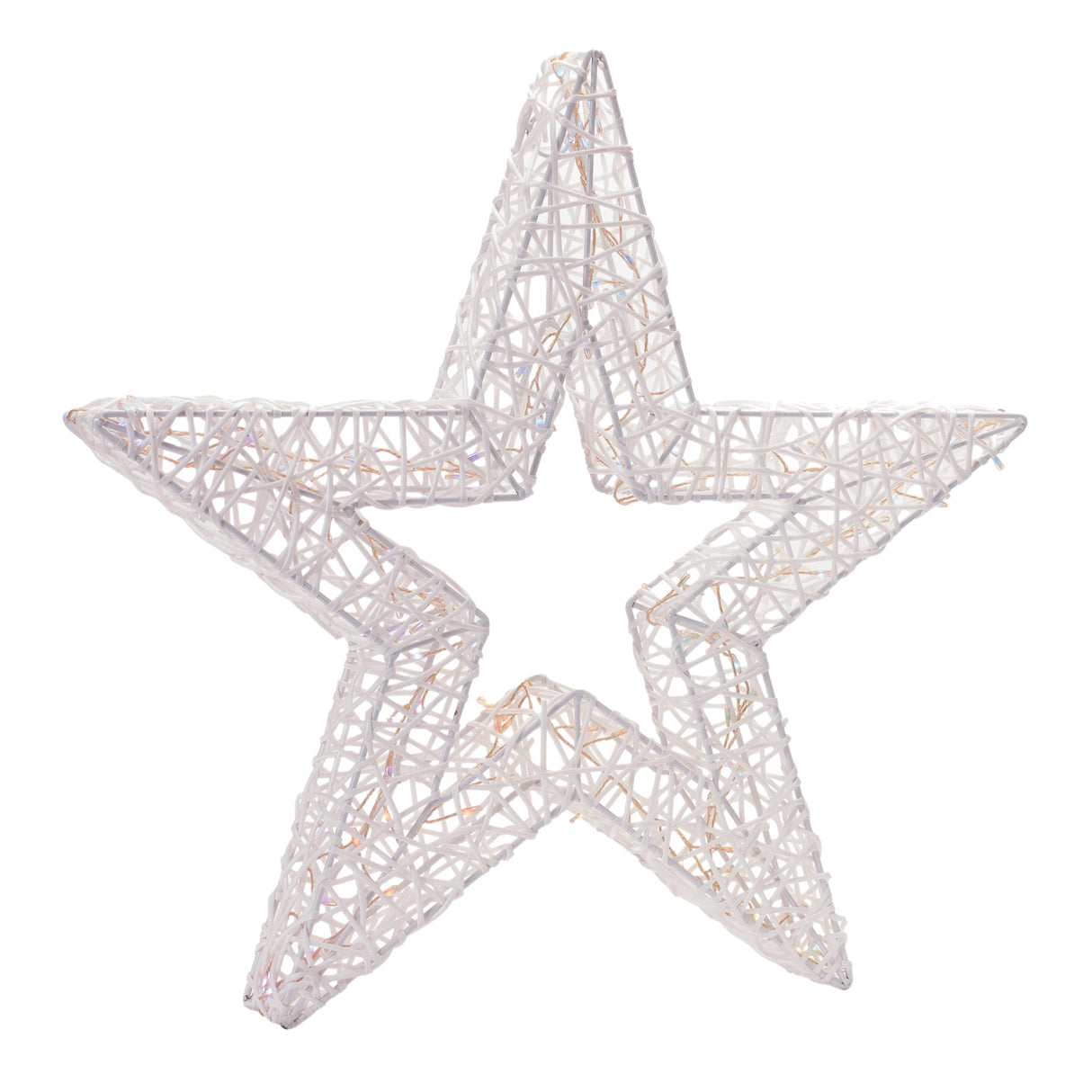Multicolor led star 22.5"h