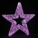 Multicolor led star 22.5"h