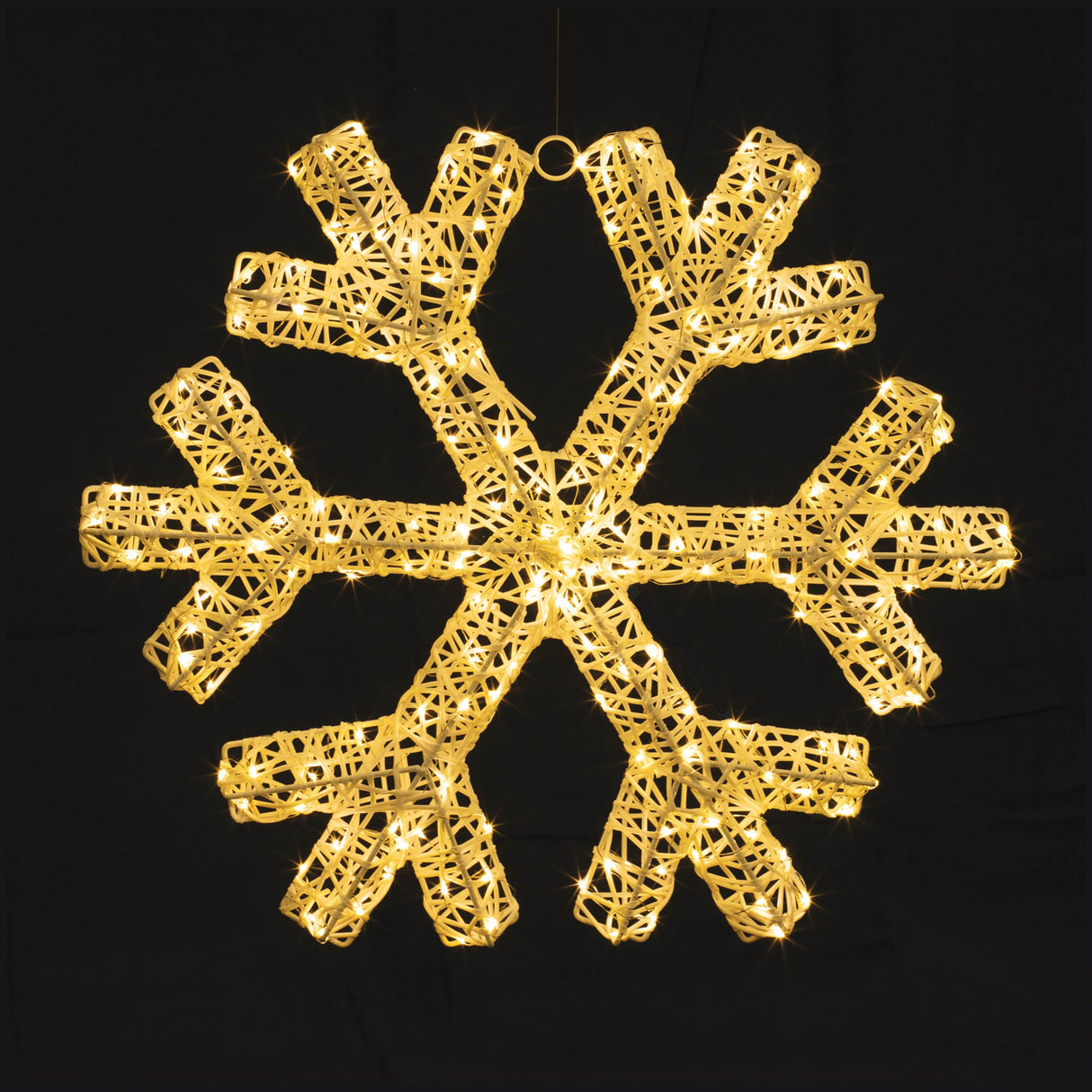 Led snowflake 24"h