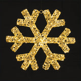 Led snowflake 24"h