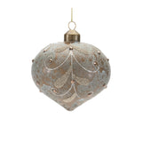 Beaded glass ornament (set of 12)