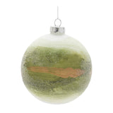 Beaded glass ball ornament (set of 6)