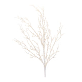 Glittered twig branch (set of 6)