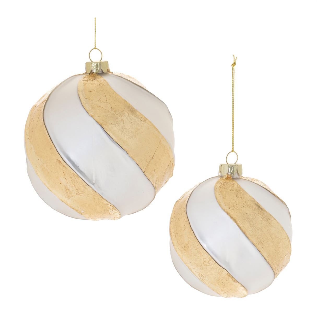 Distressed-glass-ball-ornament-(set-of-6)-Christmas-Ornaments