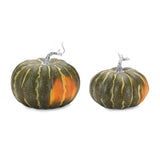Foam pumpkin décor (set of 2)