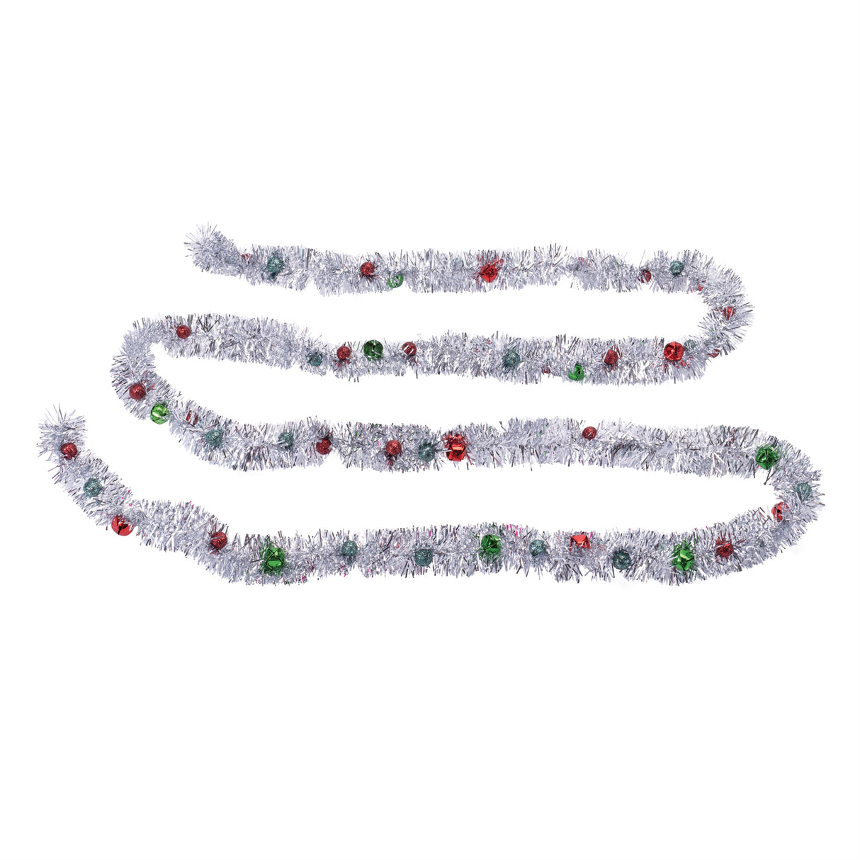 Tinsel-sleigh-bell-ornament-garland-(set-of-6)-Christmas-Ornaments
