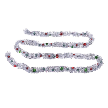 Tinsel-sleigh-bell-ornament-garland-(set-of-6)-Christmas-Ornaments