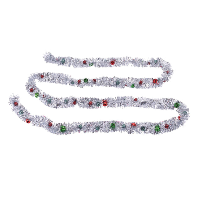 Tinsel-sleigh-bell-ornament-garland-(set-of-6)-Christmas-Ornaments