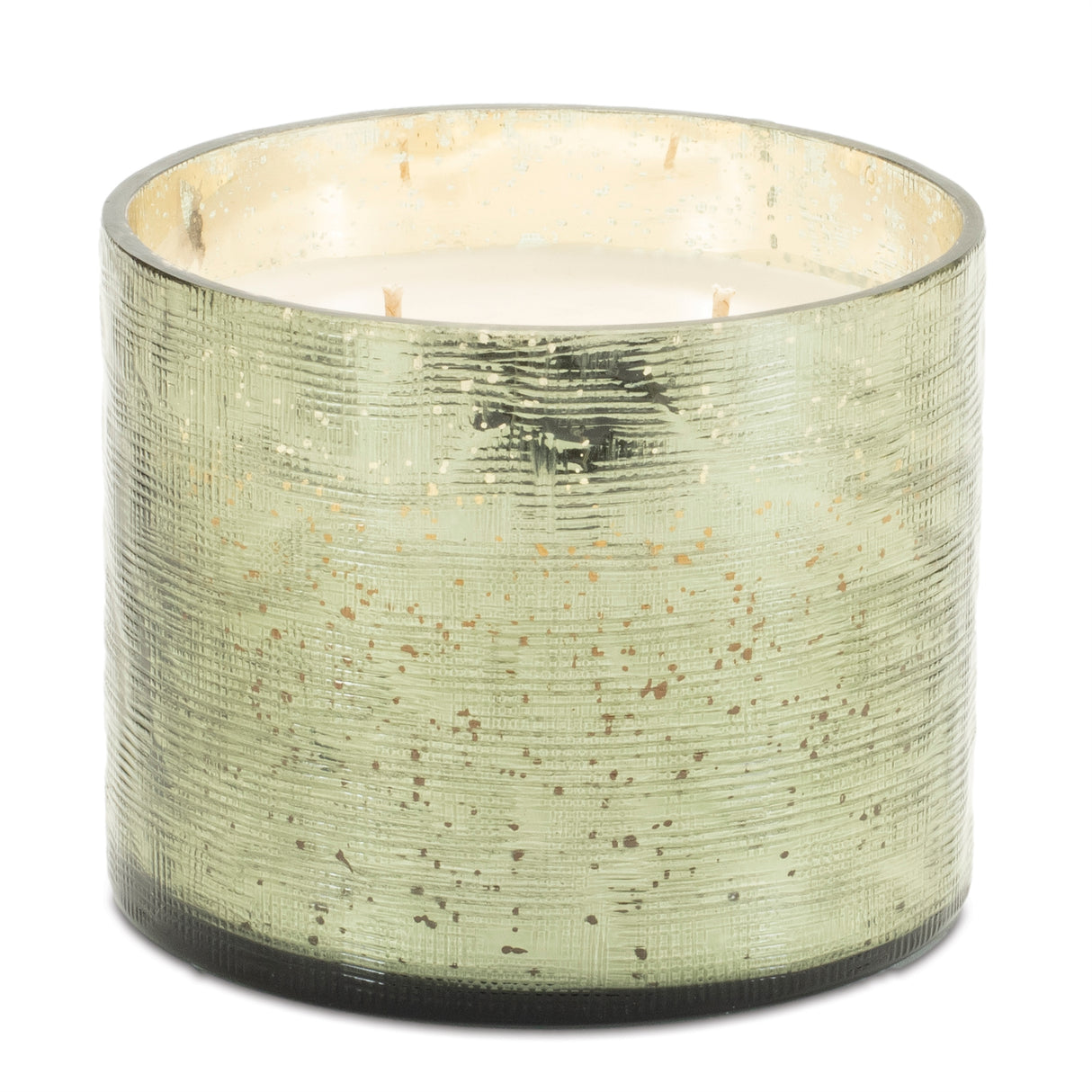 Fraiser fir scented soy candle with etched glass holder 4"d