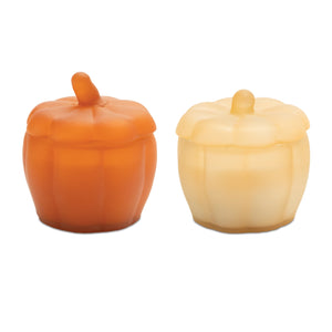Pumpkin Chai Glass Candle – Set of 2