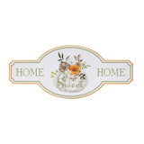 Metal fall home sweet home sign 21.75"l