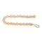 Frosted glass bead garland (set of 2)