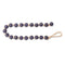 Frosted glass bead garland (set of 2)
