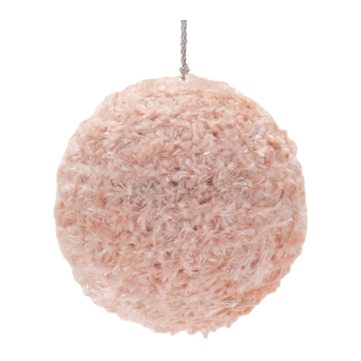Furry Ball Ornament (Set of 4)