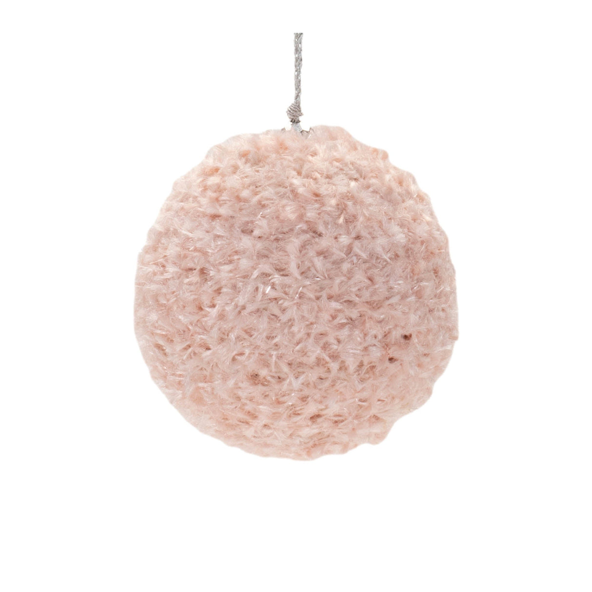 Furry Ball Ornament (Set of 4)