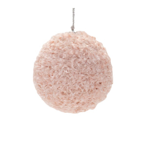 Furry Ball Ornament (Set of 4)