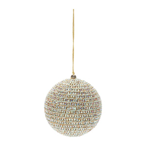 Jeweled ball ornament (set of 4)