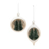 Mercury-glass-ornament-with-pine-trees-(set-of-6)-Christmas-Ornaments