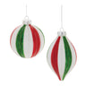 Ribbed Glass Ornament (Set of 12)