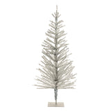 Tinsel pine tree 36"h