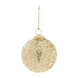 Mosaic glass ball ornament (set of 4)