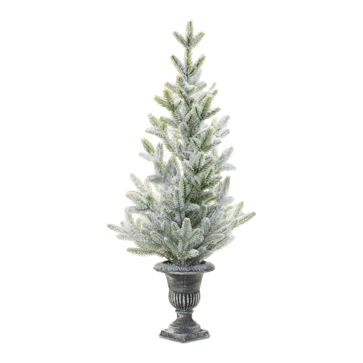 Mini pine tree in urn 28"h