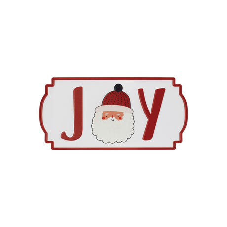Metal holiday sentiment plaque (set of 3)