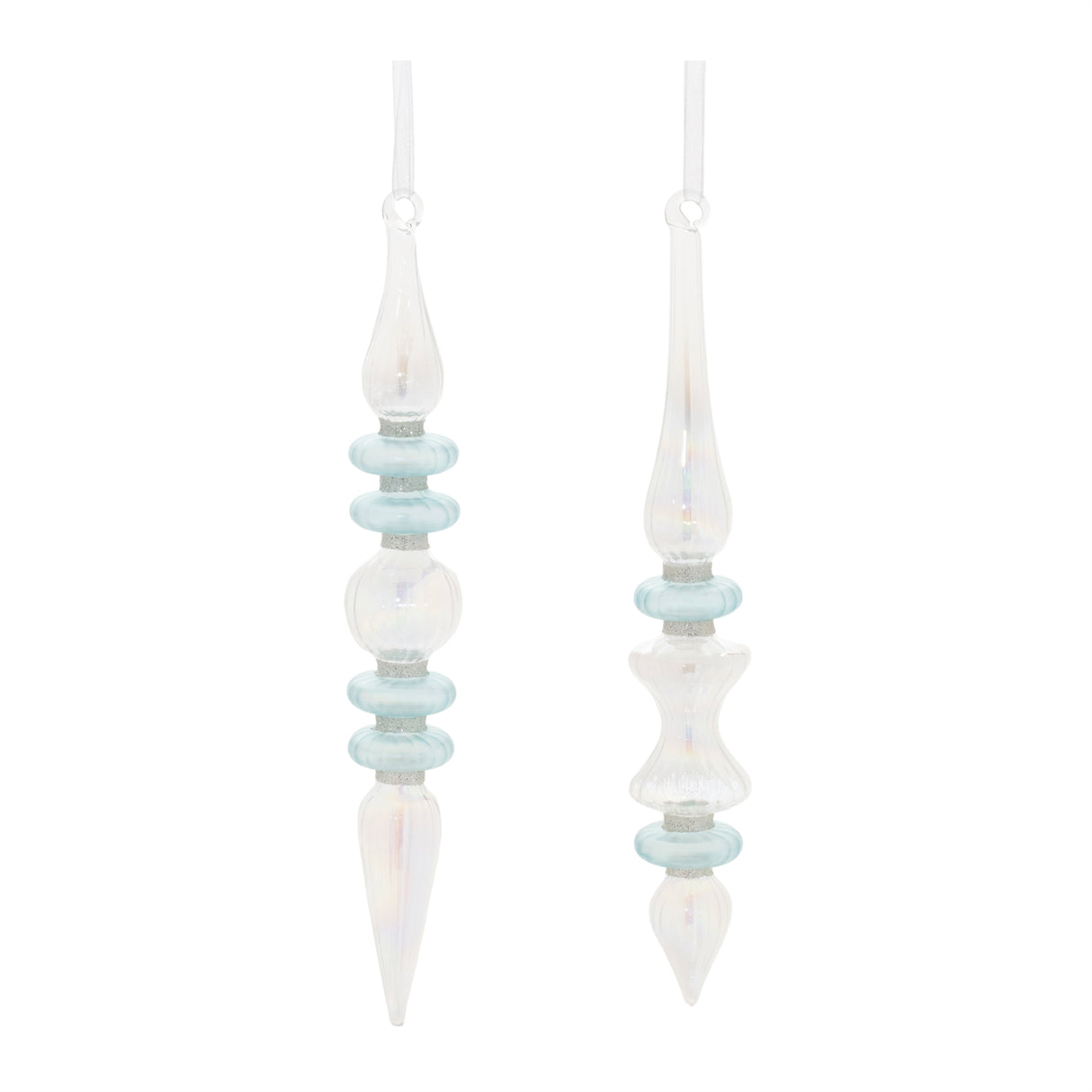 Iridescent-finial-drop-ornament-(set-of-24)-Christmas-Ornaments