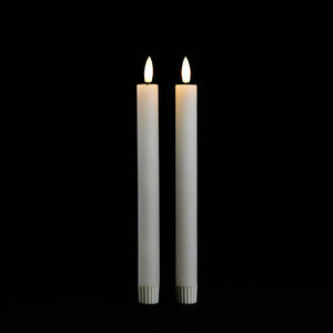 FIA Wick Ivory Taper Candle (Set of 2)