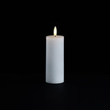FIA Wick White Pillar Candle (Set of 4)