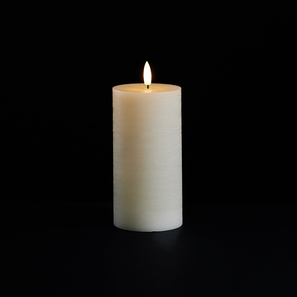 Fia wick ivory pillar candle (set of 2)