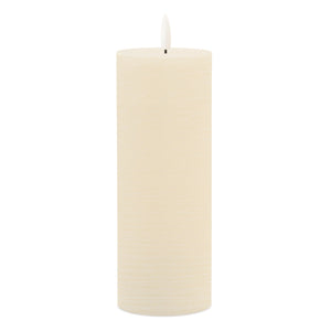 FIA Wick Ivory Pillar Candle (Set of 2)