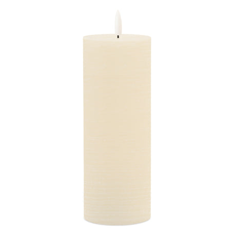 Fia wick ivory pillar candle (set of 2)