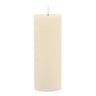 Fia wick ivory pillar candle (set of 2)
