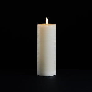 FIA Wick Ivory Pillar Candle (Set of 2)