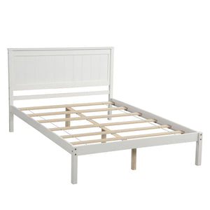 Platform Bed Frame With Headboard